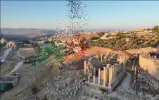 strongزيstrongن تشارك الأردنيين تشجيع النشامى وتزين