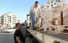 strongالأردنstrong يرسل مواد طبية ولوجستية إلى