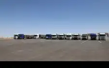 strongالأردنstrong يسير القافلة التاسعة من المساعدات