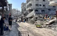 استشهاد فلسطيني في قصف إسرائيلي على