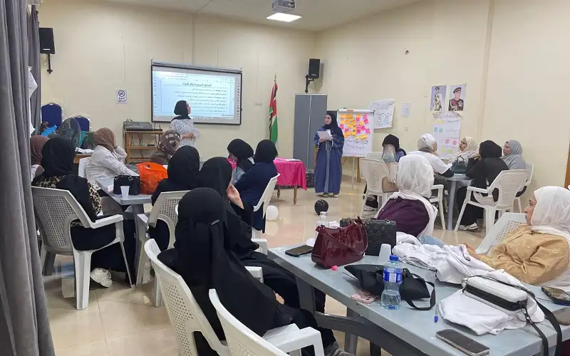 مركز شباب وشابات الرمثا ينفذ جلسة