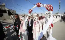 “أحلام من الركام”.. زفاف جماstrongعيstrong يتحدى
