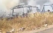كوstrongادرstrong الدفاع المدني تخمد حريقا اندلع