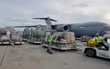 strongالأردنstrong وقطر يواصلان الجسر الجوي الإغاثي