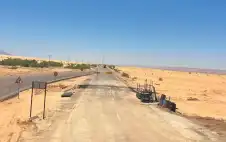 انتهاء تحويل السير وإعادة فتح طريق