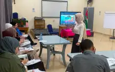 استمرار فعاليات برنامج اللغة الإنجليstrongزيstrongة للباحثين