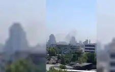 انفجاران قرب فندق في وسط دمشق