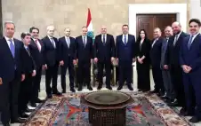 عون: لن نتراجع عن قرار التفاوض