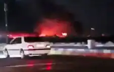 دوي 4 انفجارات في بندر عباس