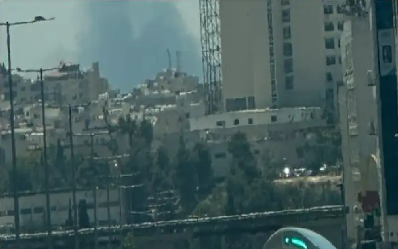 حريق كبير في مبنى بالقويسمة