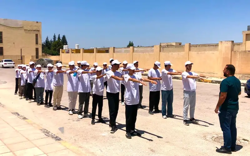 انطلاق فعاليات معسكر الجداريات في مركز