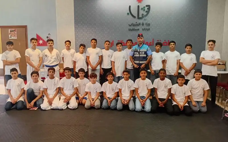 انطلاق معسكري التوعية المرورية والجداريات في