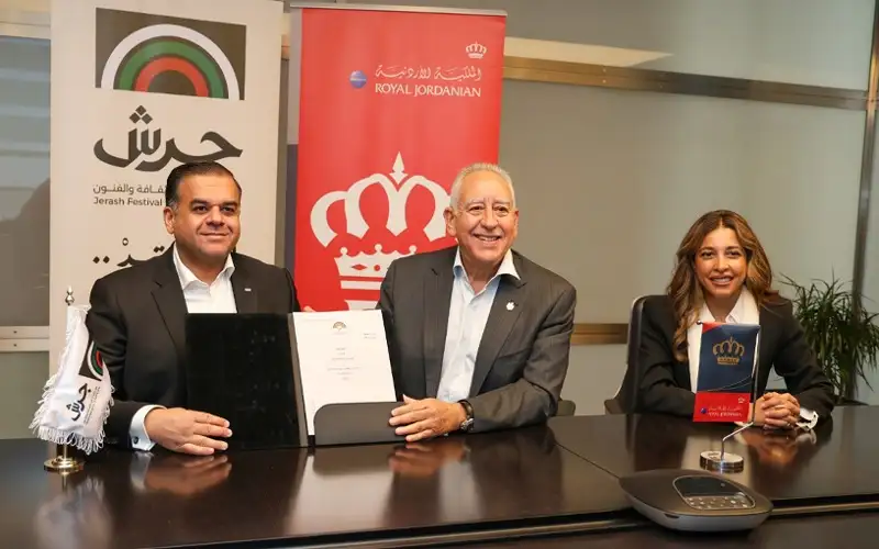 الملكية الأردنية الناقل الرسمي لمهرجان جرش