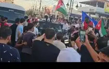 استقبال جماهيري حافل للحكم الدولي أدهم