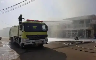 توقيف شخص أقدم على حرق منزل
