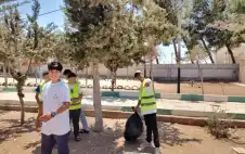 اختتام معسكر التطوع الأخضر في مركز