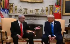 نتنياهو يلتقي تstrongرمstrongب في البيت الأبيض