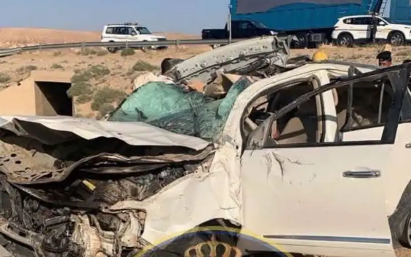 وفاة أربعة أشخاص وإصابة اثنين آخرين
