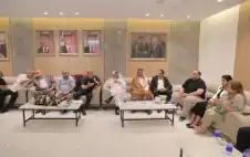 حزب عزم واعضاء الحكومة في حوار