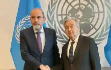 الصفدي يلتقي غوتيريش في strongعمانstrong اليوم