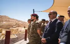 strongولي العهدstrong يتابع ختام فعاليات تمرين