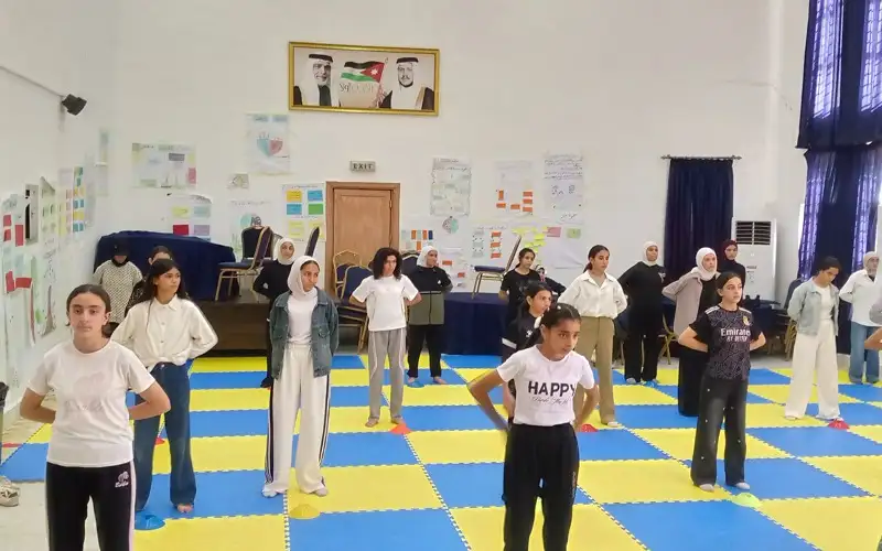 انطلاق برنامج التايكواندو في مركز شابات
