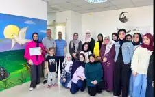 انطلاق فعاليات معسكر الجداريات في مركز