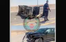 إعاقة strongمروstrongرية إثر حادث تصادم مركبة