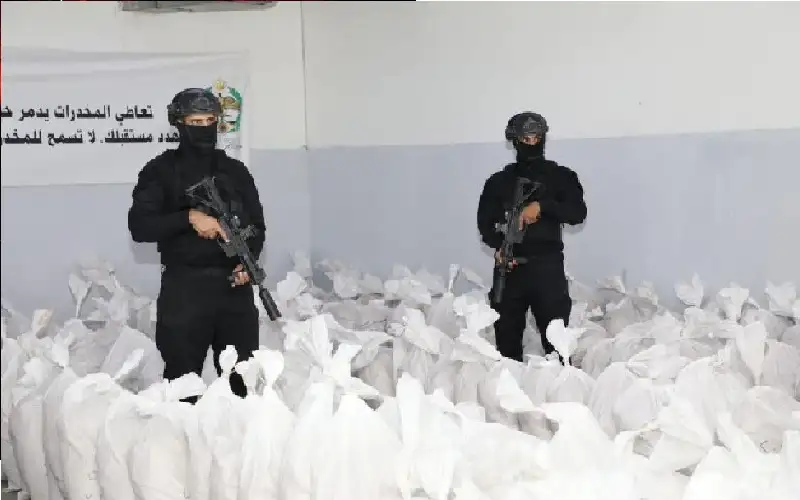 الأمن يتلف 16 مليون حبة كبتاجون