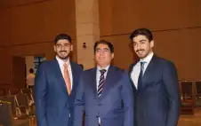 مباركة من أبو هلال لمحمد الزايد