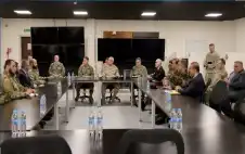 القوات المسلحة تستضيف اجتماعا عسكريا رفيع