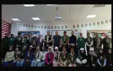 انطلاق معسكر الكشافة والمرشدات في مركز