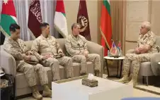 اللواء الركن الحنيطي يسstrongتقبلstrong قائد قوات