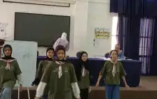 انطلاق فعاليات معسكر الكشافة والمرشدات في