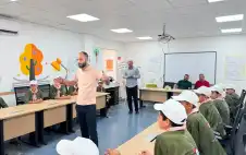 اختتام فعاليات معسكر الكشافة والمرشدات في