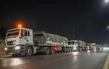 strongالأردنstrong يسير القافلة الإغاثية الثانية عشرة