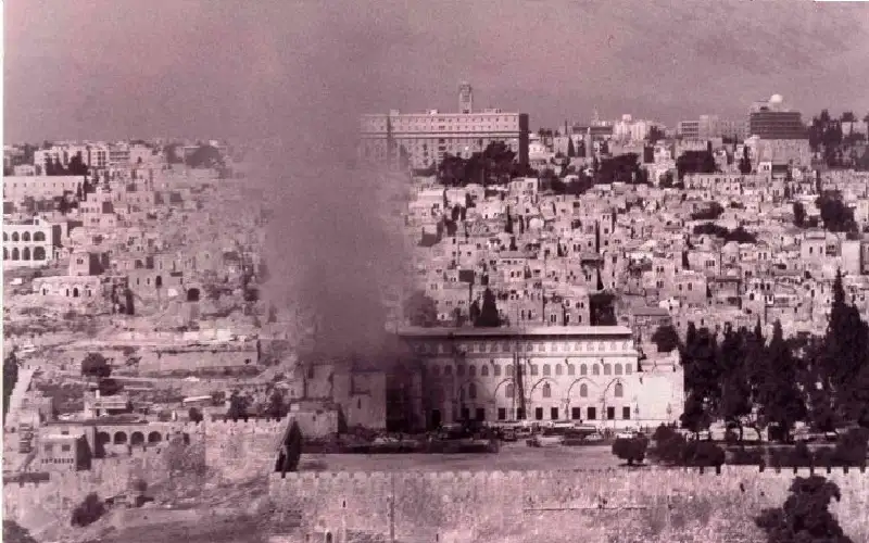57 عاما على حريق المسجد الاقصى