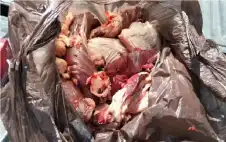 ضبط لحوم غير صالحة للاستهلاك اstrongلبstrongشري