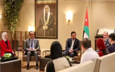 العيسوي ينقل تعازي الملك إلى البراري