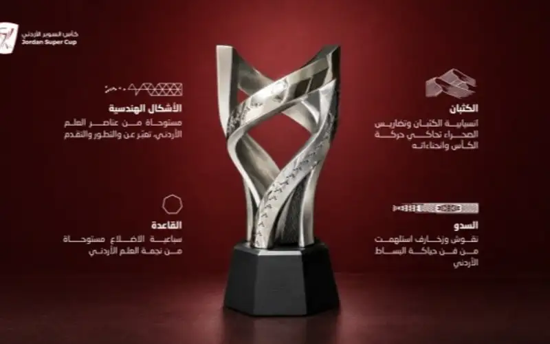 إزاحة الستار عن تصميم جديد لكأس