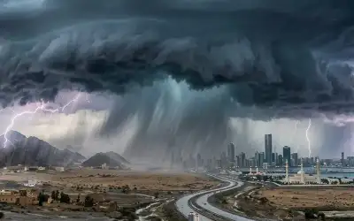 انفجار ناقلة إيرانية قرب ميناء سعودي