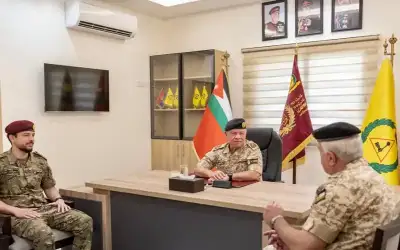 الأردن ـ الملك يوجه رسالة إلى الفريق المتقاعد