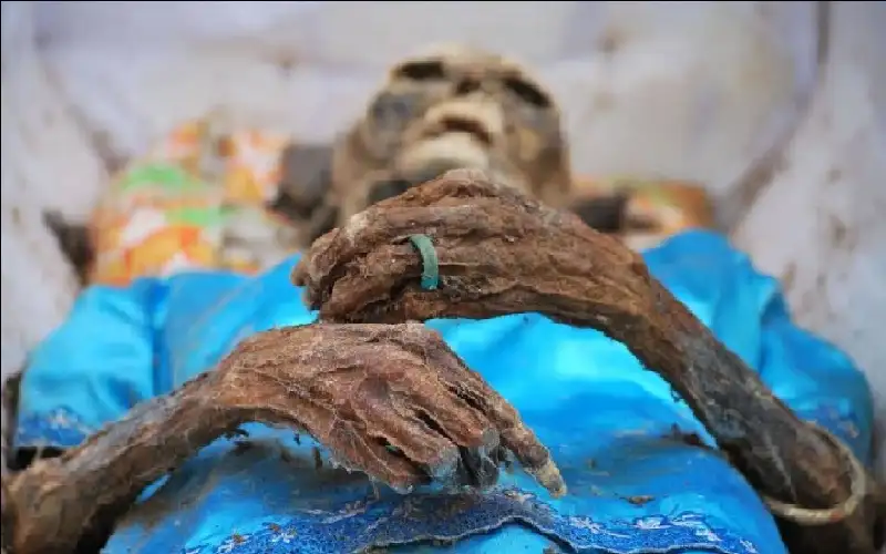 مومياء المرأة الصارخة تحير العلماء 3