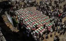 انتشال جثامين 55 مفقودا في قطاع