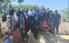 مركstrongزيstrong شباب وشابات المزار الشمالي يشاركان