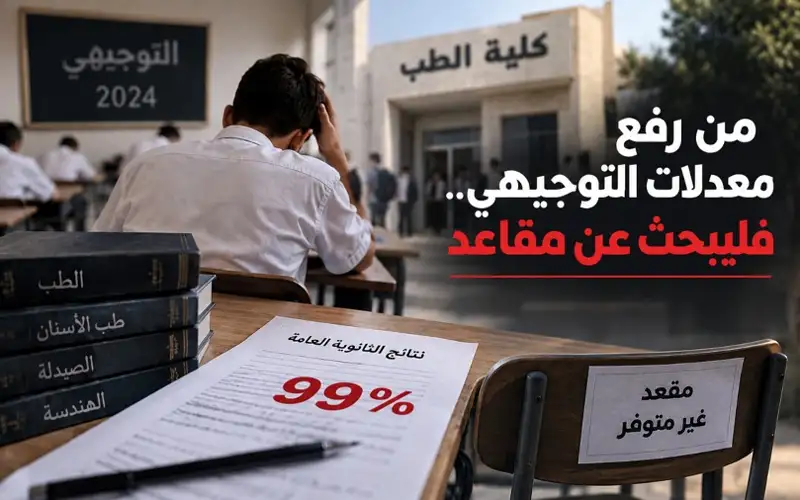 من رفع معدلات التوجيهي.. فليبحث عن