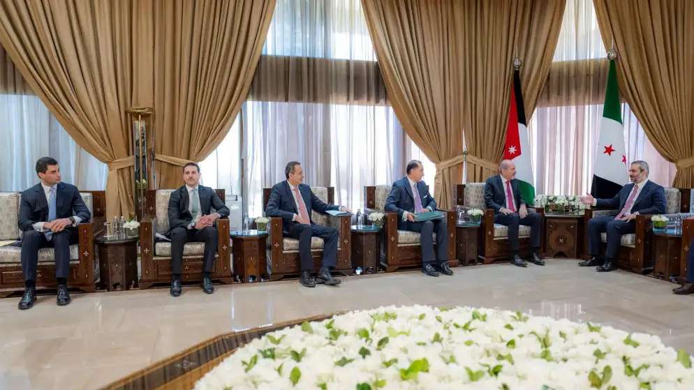 الصفدي والشيباني يبحثان تنفيذ خريطة الطريق