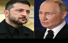 strongزيstrongلينسكي يبدي استعداده للقاء بوتين خلال
