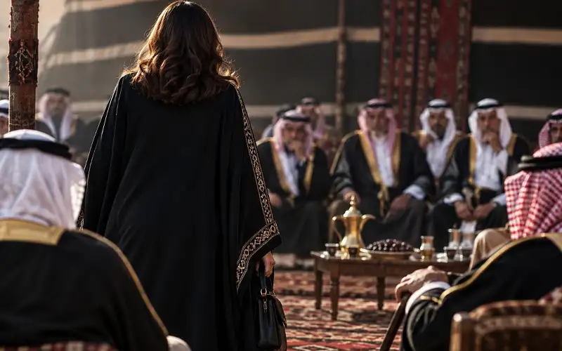 سعادة النائب قادت الجاهة.. والقهوة سادة