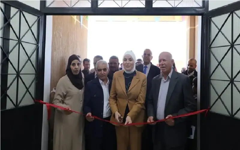 وزيرة التنمية تفتتح مركز ايل الشامل
